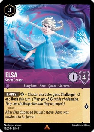 (042/204) Elsa - Storm Chaser - Ursula's Return Normal