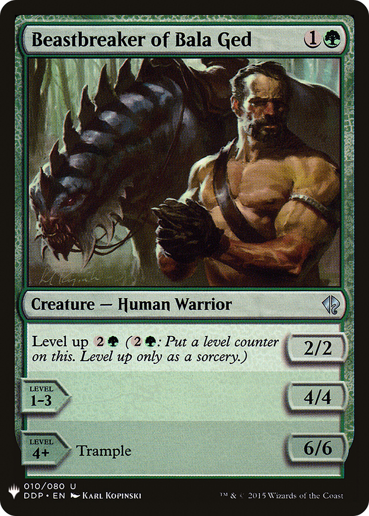Beastbreaker of Bala Ged (LIST-DDP-10) - The List