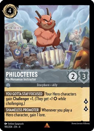 (190/204) Philoctetes - No-Nonsense Instructor - Ursula's Return Cold Foil