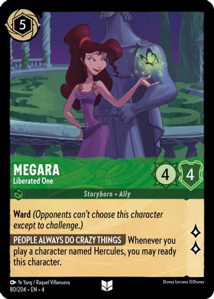 (080/204) Megara - Liberated One - Ursula's Return Normal