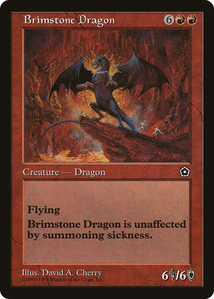Brimstone Dragon (P02-092) - Portal Second Age