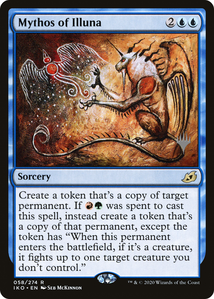 Mythos of Illuna (PPIKO-058) - Ikoria: Lair of Behemoths Promos (Promo Pack)