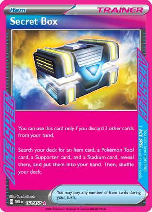 Secret Box (163/167) - SV06 Twilight Masquerade Holofoil - ACE SPEC Rare