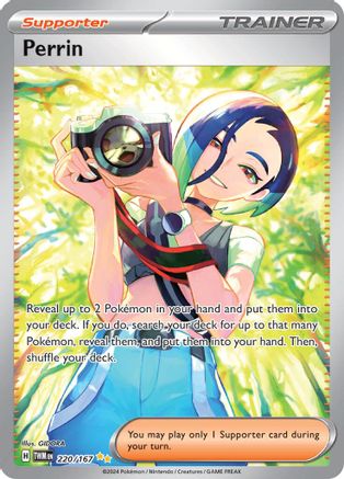 Perrin (220/167) - SV06 Twilight Masquerade Holofoil - Special Illustration Rare