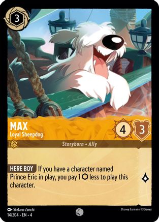 (014/204) Max - Loyal Sheepdog - Ursula's Return Normal