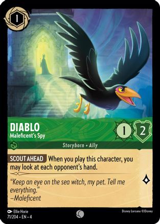 (071/204) Diablo - Maleficent's Spy - Ursula's Return Normal