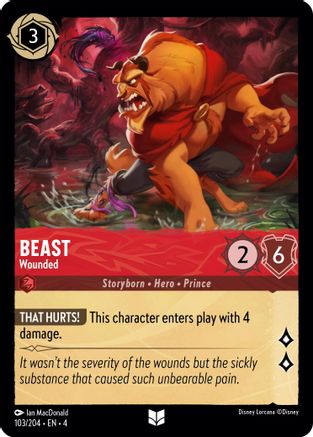 (103/204) Beast - Wounded - Ursula's Return Normal
