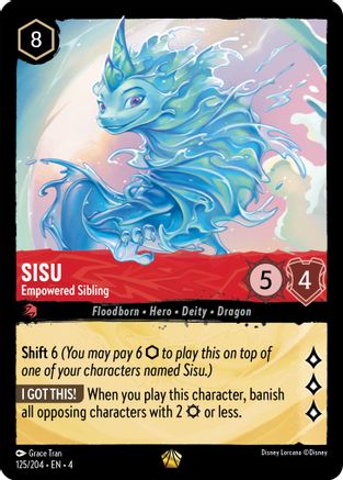 (125/204) Sisu - Empowered Sibling - Ursula's Return Cold Foil