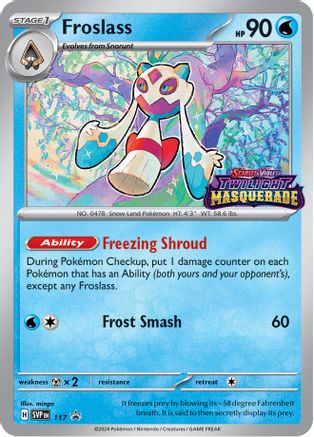 Froslass 117 - SV Scarlet & Violet Promo Cards Holofoil - Promo
