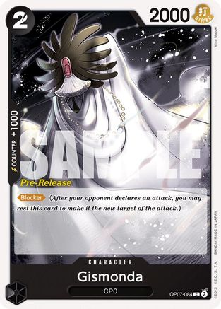 (OP07-084) Gismonda - 500 Years in the Future Pre-Release Cards Normal