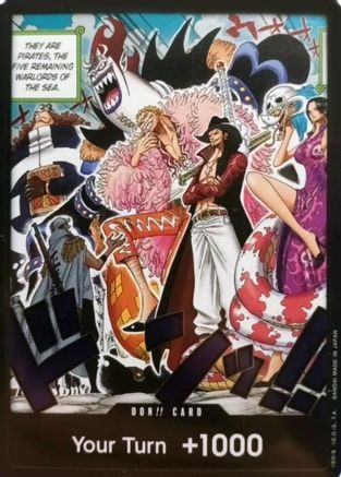 (OP07-000) DON!! Card (Alternate Art) - 500 Years in the Future Foil