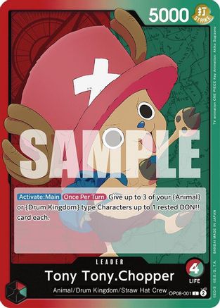 (OP08-001) Tony Tony.Chopper (001) - Two Legends Normal
