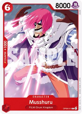 (OP08-011) Musshuru - Two Legends Normal