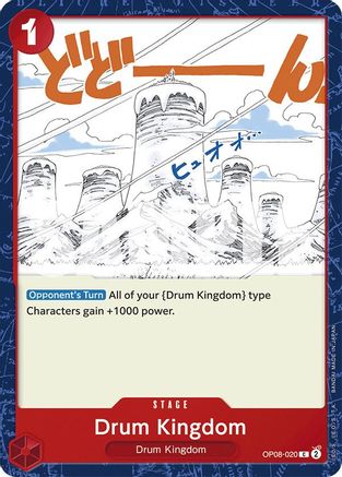 (OP08-020) Drum Kingdom - Two Legends Normal