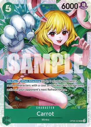 (OP08-023) Carrot (023) - Two Legends Foil