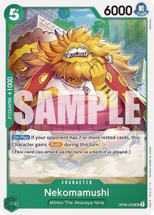 (OP08-028) Nekomamushi - Two Legends Normal