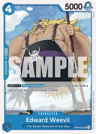 (OP08-042) Edward Weevil - Two Legends Normal
