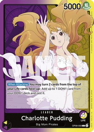 (OP08-058) Charlotte Pudding (058) - Two Legends Normal