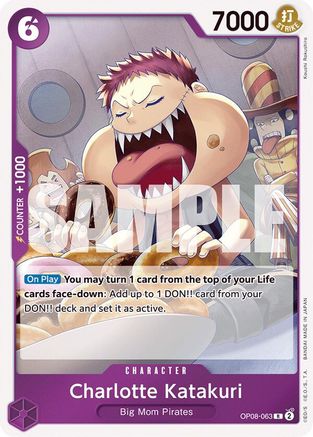 (OP08-063) Charlotte Katakuri (063) - Two Legends Foil