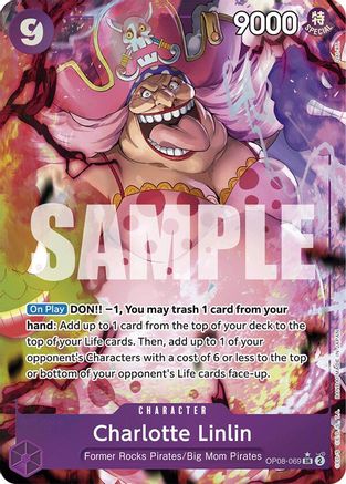 (OP08-069) Charlotte Linlin (Parallel) - Two Legends Foil