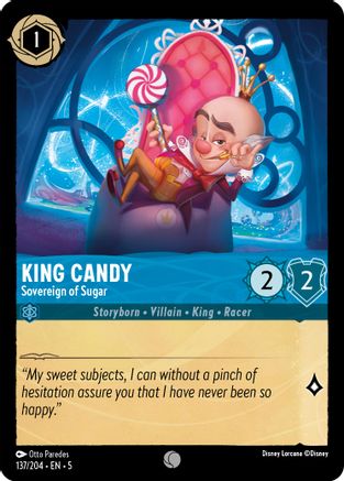 (137/204) King Candy - Sovereign of Sugar - Shimmering Skies Cold Foil