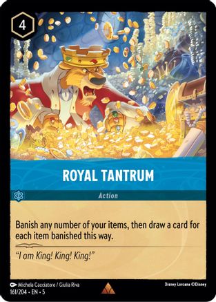 (161/204) Royal Tantrum - Shimmering Skies Cold Foil