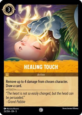 (026/204) Healing Touch - Shimmering Skies Cold Foil