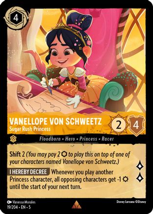 (019/204) Vanellope von Schweetz - Sugar Rush Princess - Shimmering Skies Normal