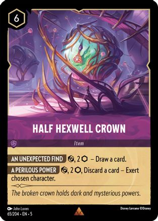 (065/204) Half Hexwell Crown - Shimmering Skies Normal