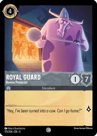 (175/204) Royal Guard - Bovine Protector - Shimmering Skies Normal