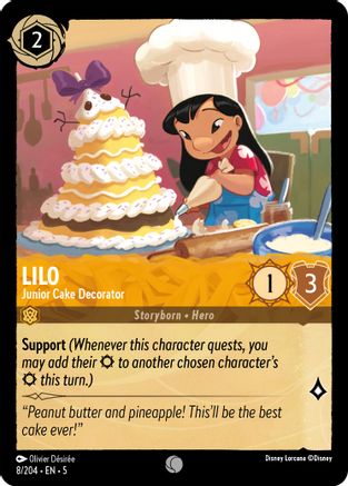 (008/204) Lilo - Junior Cake Decorator - Shimmering Skies Normal