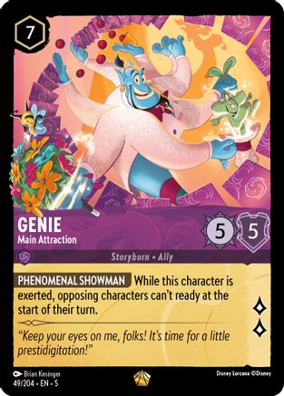 (049/204) Genie - Main Attraction - Shimmering Skies Normal