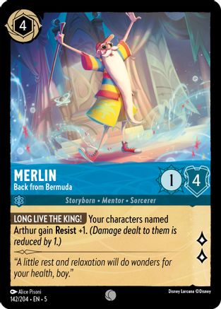 (142/204) Merlin - Back from Bermuda - Shimmering Skies Normal