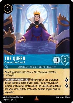 (148/204) The Queen - Crown of the Council - Shimmering Skies Normal