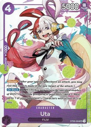 (ST05-004) Uta - ST05-004 (Premium Card Collection -Uta-) - One Piece Promotion Cards Foil