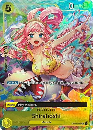 (OP03-116) Shirahoshi (Premium Card Collection -BANDAI CARD GAMES Fest. 23-24 Edition-) - One Piece Promotion Cards Foil