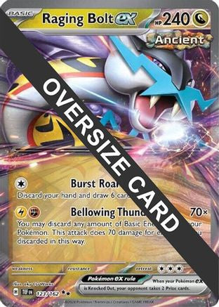 Raging Bolt ex (123/162) - Jumbo Cards Holofoil - Promo