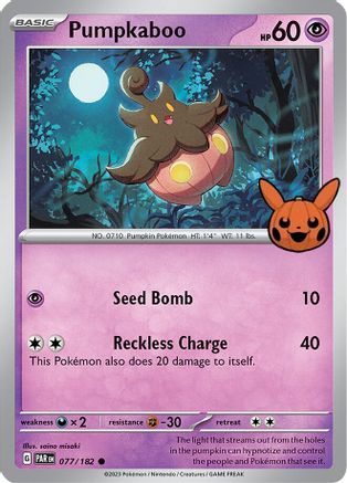 Pumpkaboo - 077/182 - Trick or Trade BOOster Bundle 2024 Normal