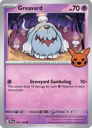 Greavard (42/091) - Trick or Trade BOOster Bundle 2024 - Common