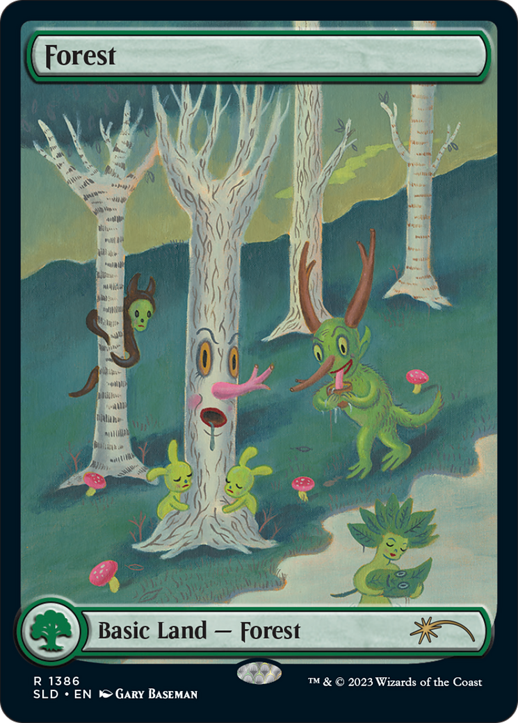 Forest (SLD-1386) - Secret Lair Drop: (Full Art)