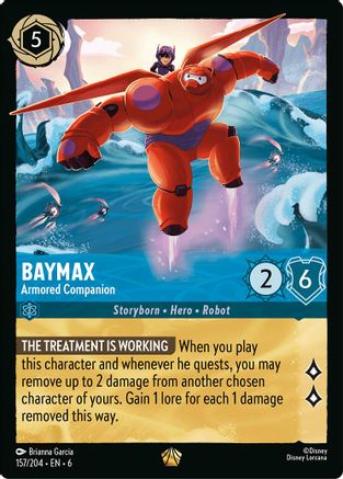 (157/204) Baymax - Armored Companion - Azurite Sea Normal