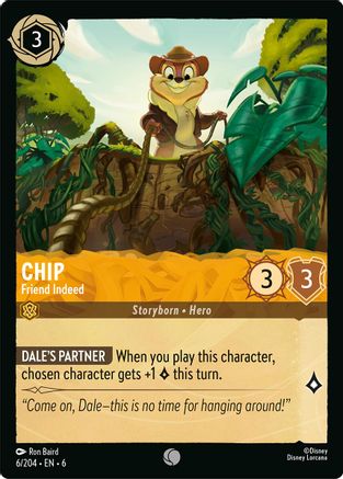 (006/204) Chip - Friend Indeed - Azurite Sea Cold Foil