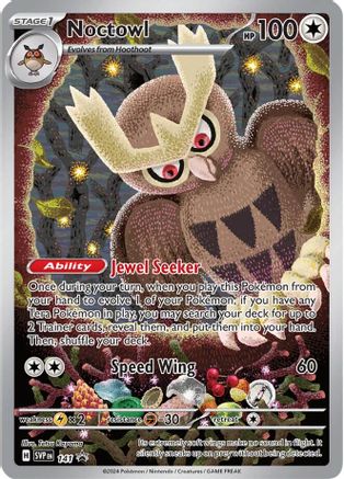 Noctowl (141) - SV Scarlet & Violet Promo Cards Holofoil - Promo