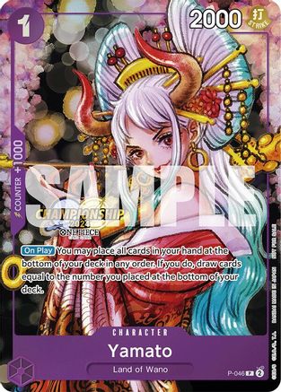 (P-046) Yamato (CS 2024 Event Pack) - One Piece Promotion Cards Foil