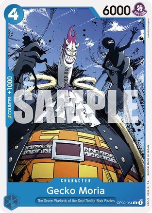 (OP02-054) Gecko Moria - Starter Deck 17: BLUE Donquixote Doflamingo - Normal