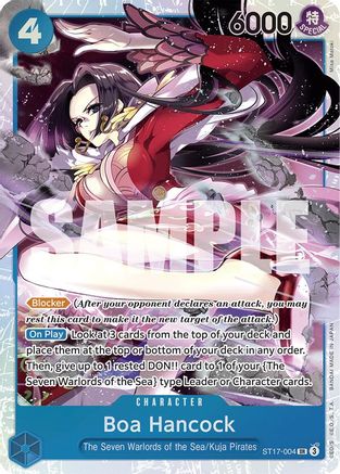 (ST17-004) Boa Hancock - Starter Deck 17: BLUE Donquixote Doflamingo Foil