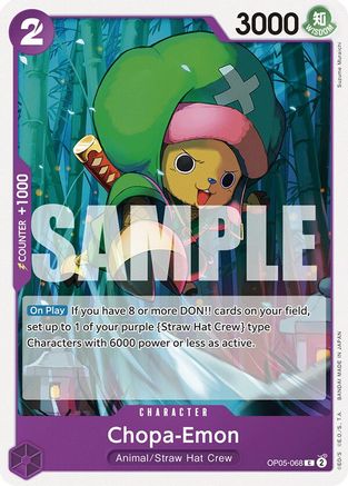 (OP05-068) Chopa-Emon - Starter Deck 18: PURPLE Monkey.D.Luffy - Normal
