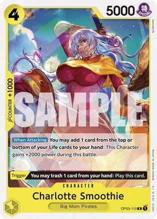 (OP03-110) Charlotte Smoothie - Starter Deck 20: YELLOW Charlotte Katakuri Normal
