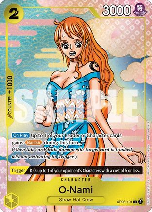 (OP06-101) O-Nami (Event Pack Vol. 5) - One Piece Promotion Cards Foil