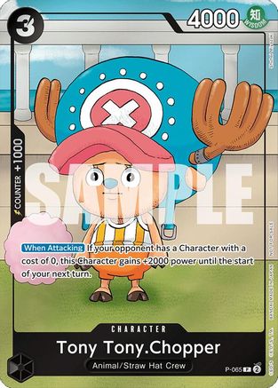 (P-065) Tony Tony.Chopper (Event Pack Vol. 5) - One Piece Promotion Cards Foil